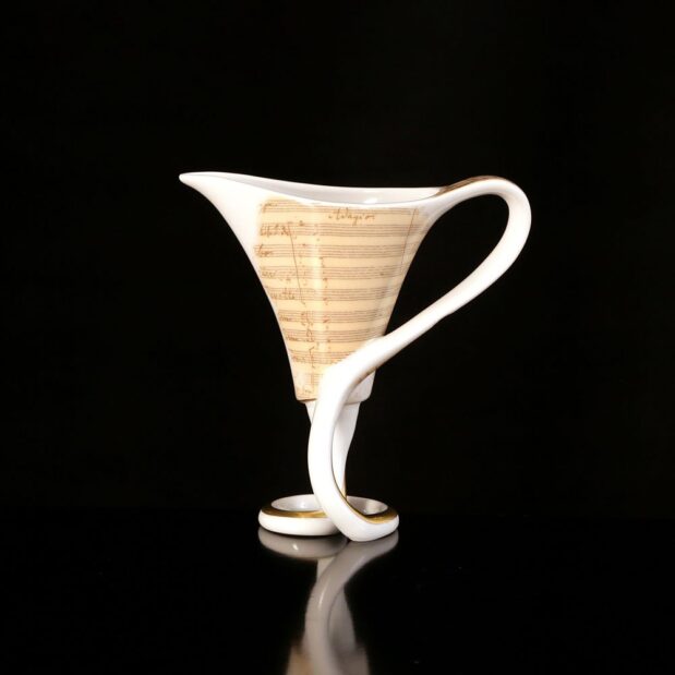 Antonin Dvorak Porcelain Coffee Set Cup Limited Edition Crystallo by Thun Studio 7