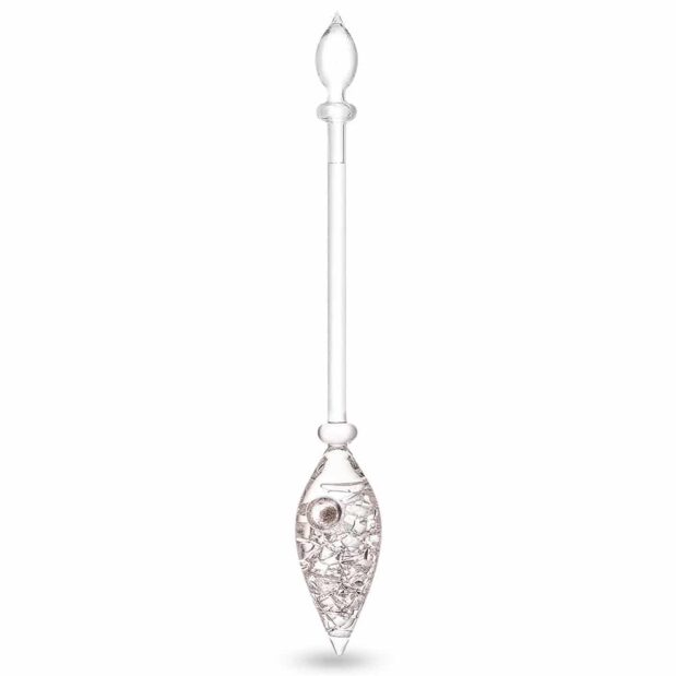 Diamonds gemstone vial crystallo by vitajuwel long