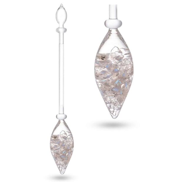 Luna gemstone vial crystallo by vitajuwel double